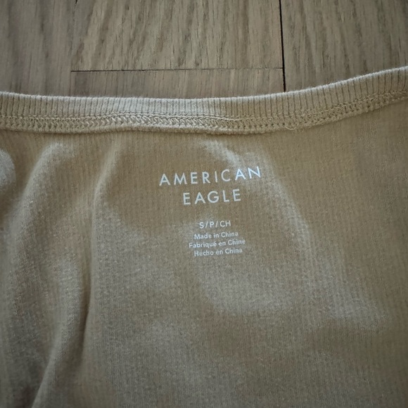 American Eagle Beige Tank Top - Picture 2 of 3